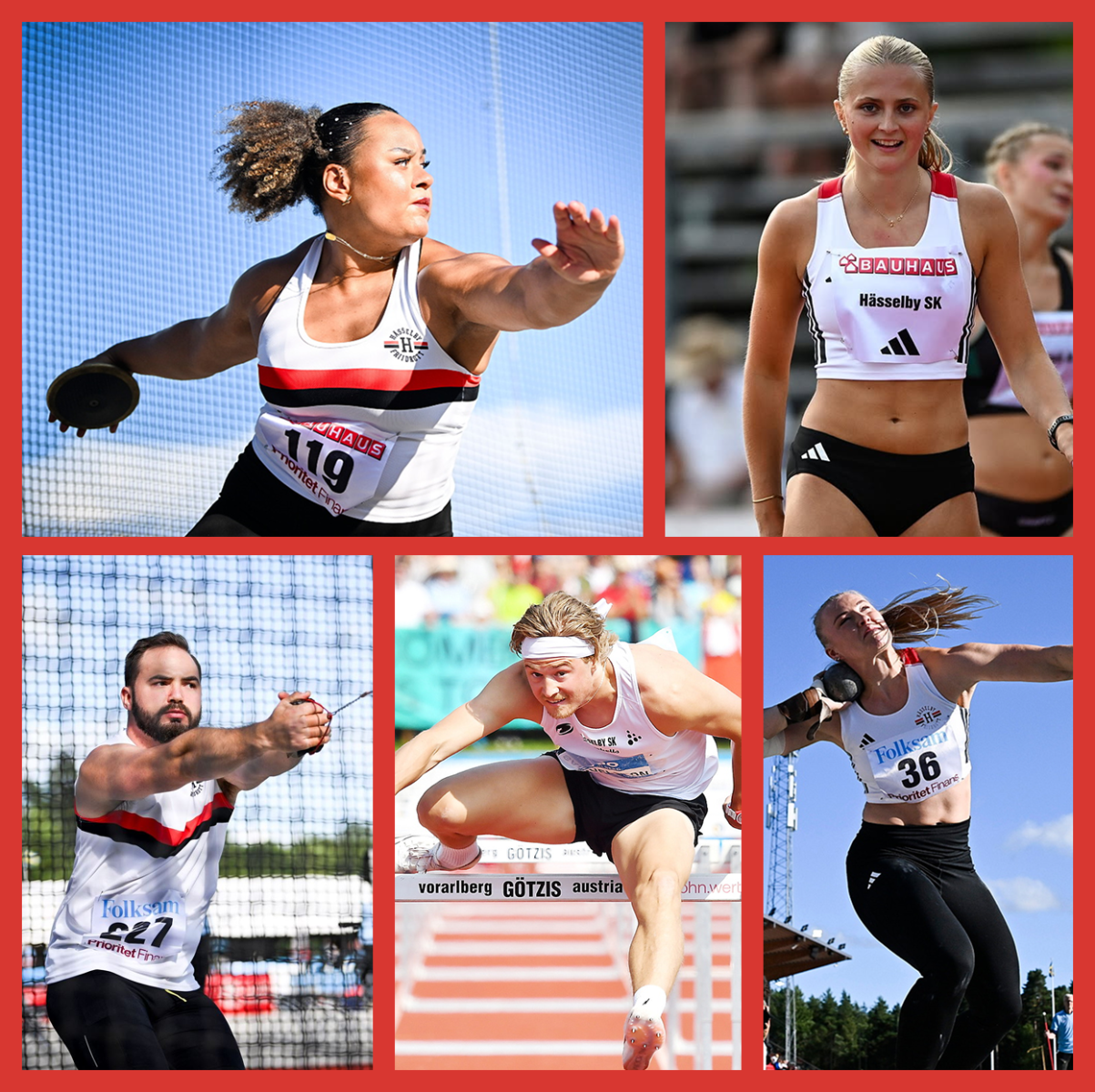 Bild på våra atleter